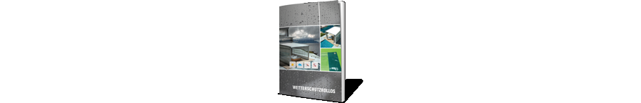 Prospekt Wetterschutzrollos